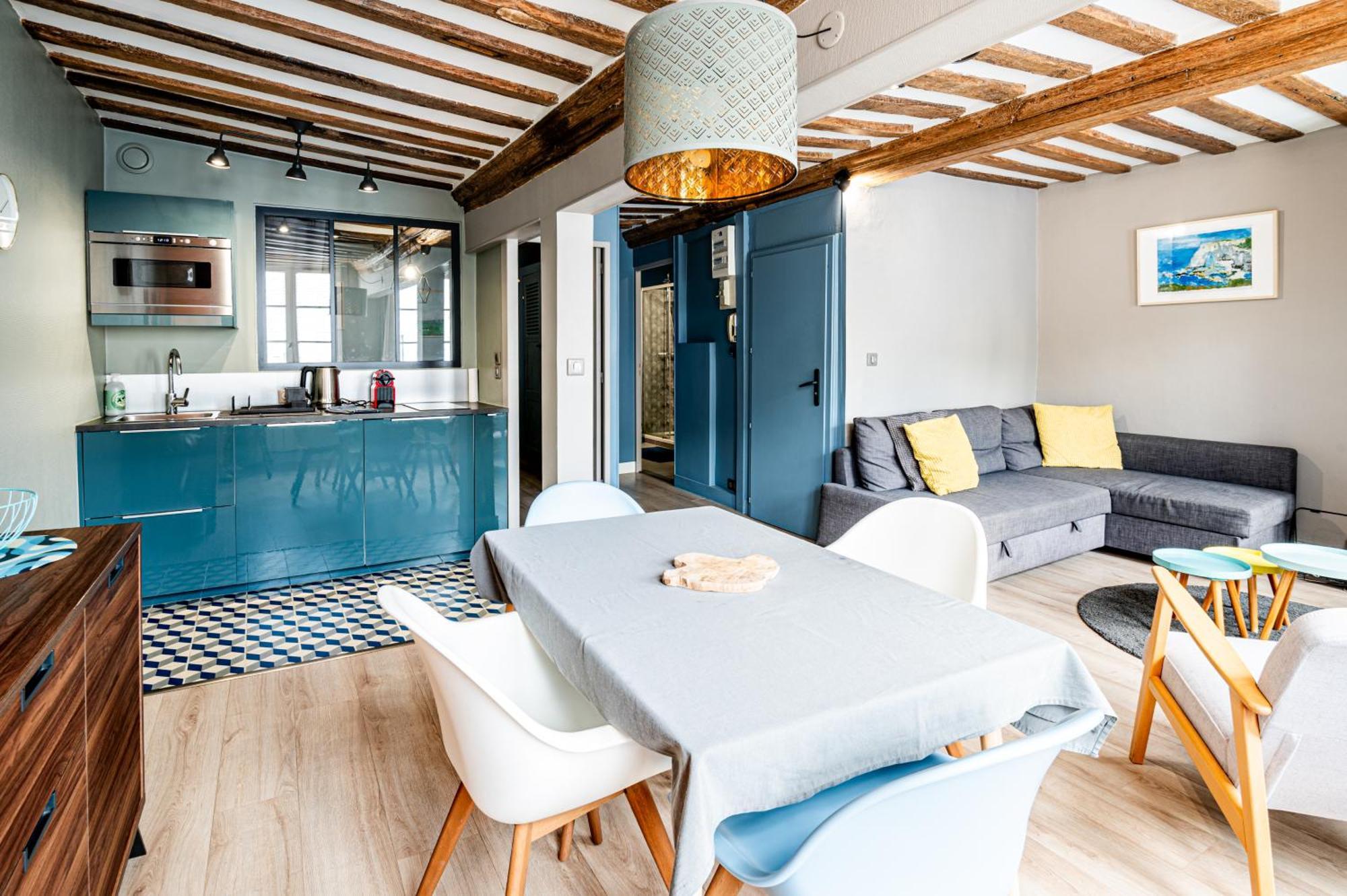 Cosy Loft - Plein Centre D'Honfleur公寓 外观 照片