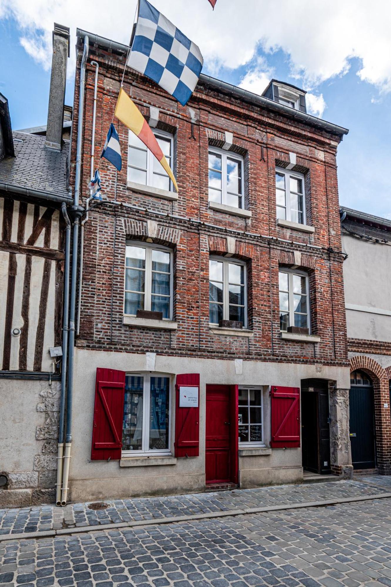 Cosy Loft - Plein Centre D'Honfleur公寓 外观 照片